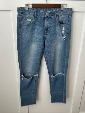 Target Distressed Blue Denim Women’s Jeans